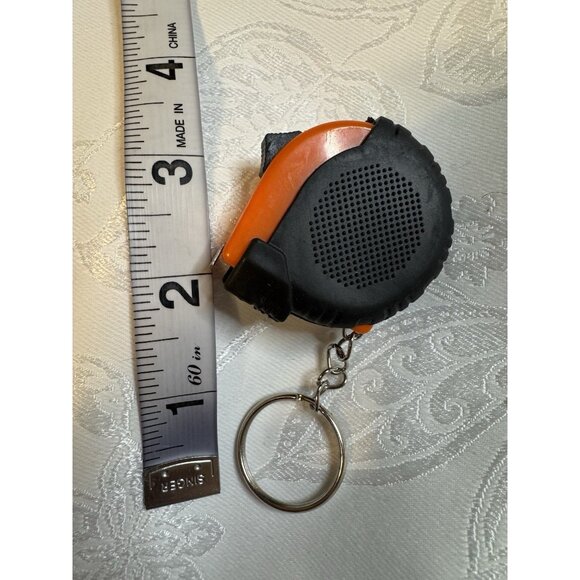 Retractable Ruler Tape Measure Mini Portable Pull Ruler Keychain 1m/3ft NEW - Picture 7 of 7